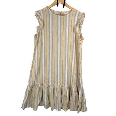 Marine Layer Pastel Dress Laney Variegated Stripe… - image 1