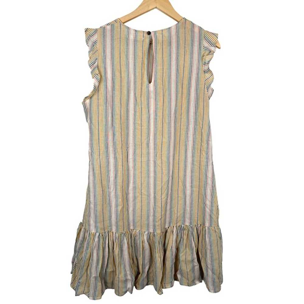 Marine Layer Pastel Dress Laney Variegated Stripe… - image 3