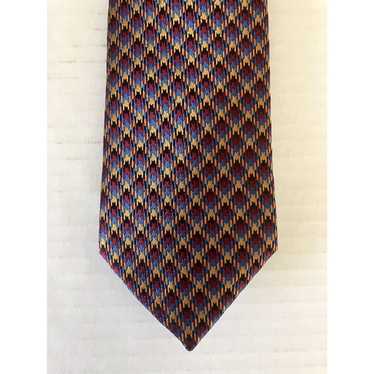 Vintage Unbranded Men's Necktie Tie Polyester Mic… - image 1