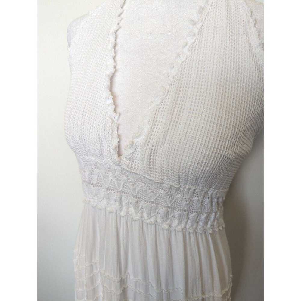 Seaspice Womens Daphne Dress Size XL White Halter… - image 4