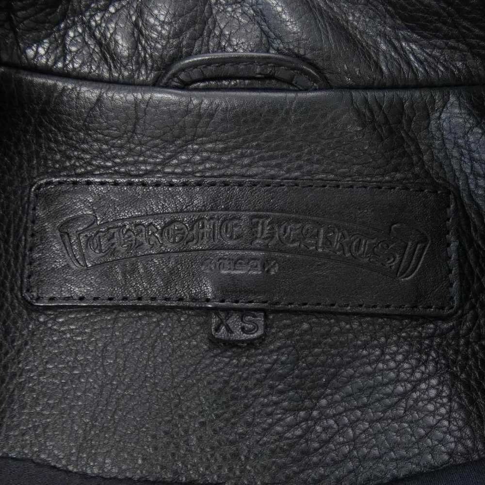 Chrome Hearts Chrome Hearts Zip Leather Jacket - image 4