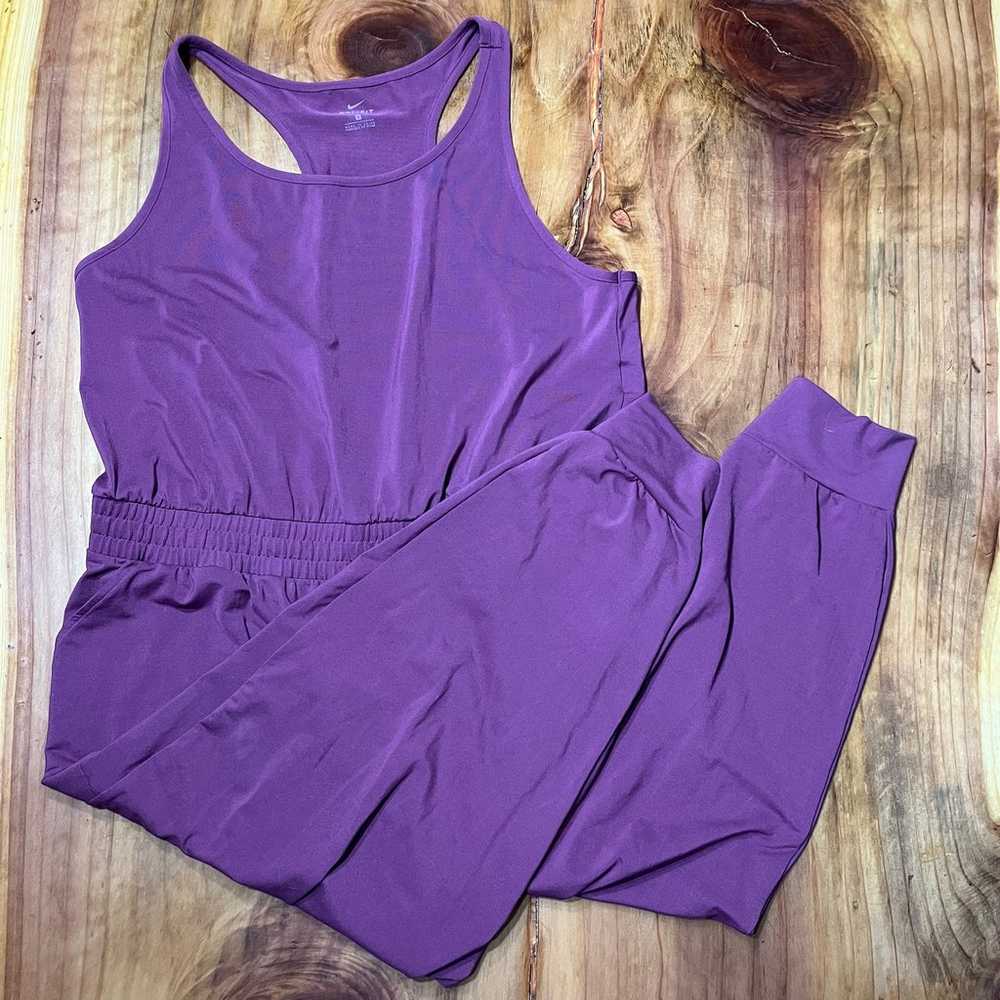 Nike Dri Fit Womens Jumpsuit 2X Yoga Jogger Stret… - image 1