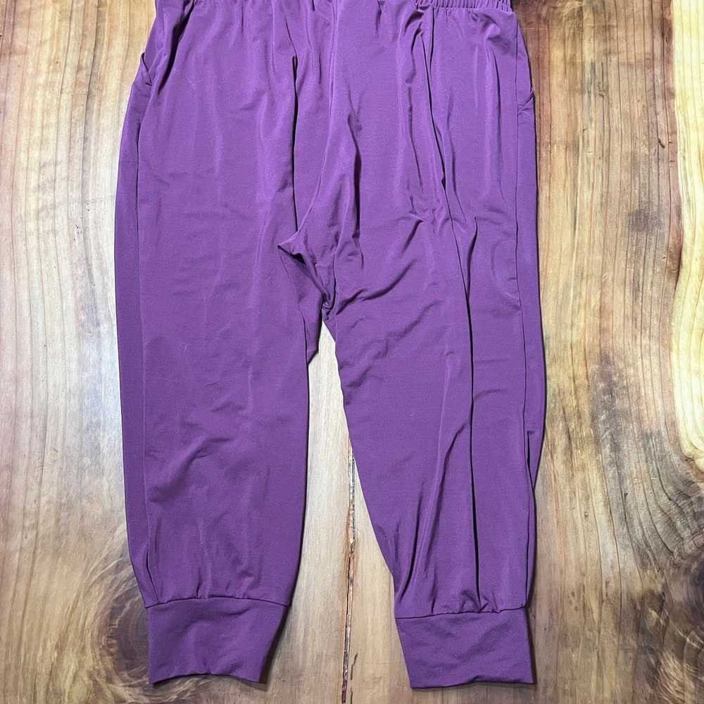 Nike Dri Fit Womens Jumpsuit 2X Yoga Jogger Stret… - image 7