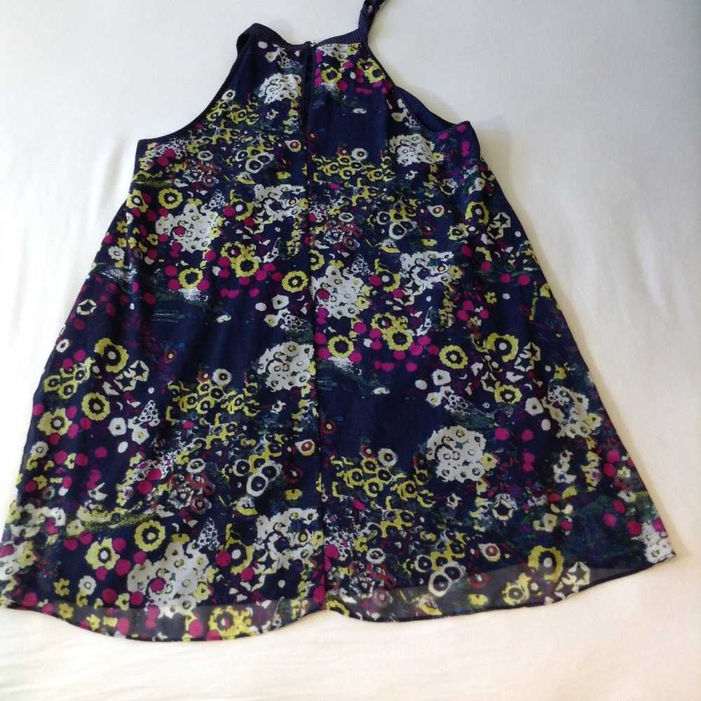 Rachel Roy floral dress one shoulder tie size XXL - image 10