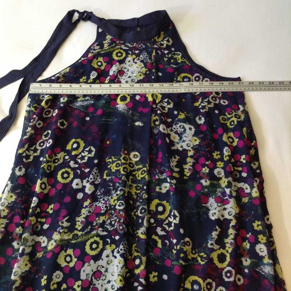 Rachel Roy floral dress one shoulder tie size XXL - image 8