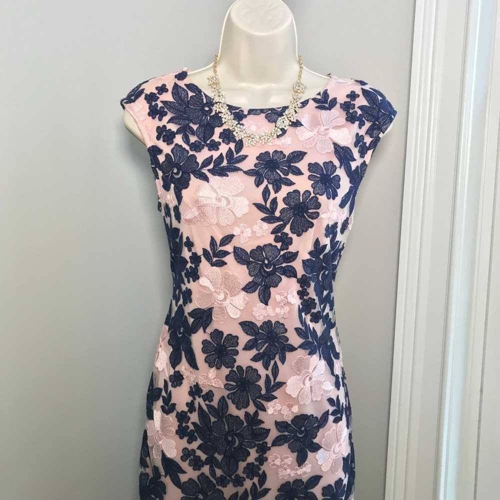 Donna Ricco Sleeveless Floral Cocktail Dress - Wo… - image 3