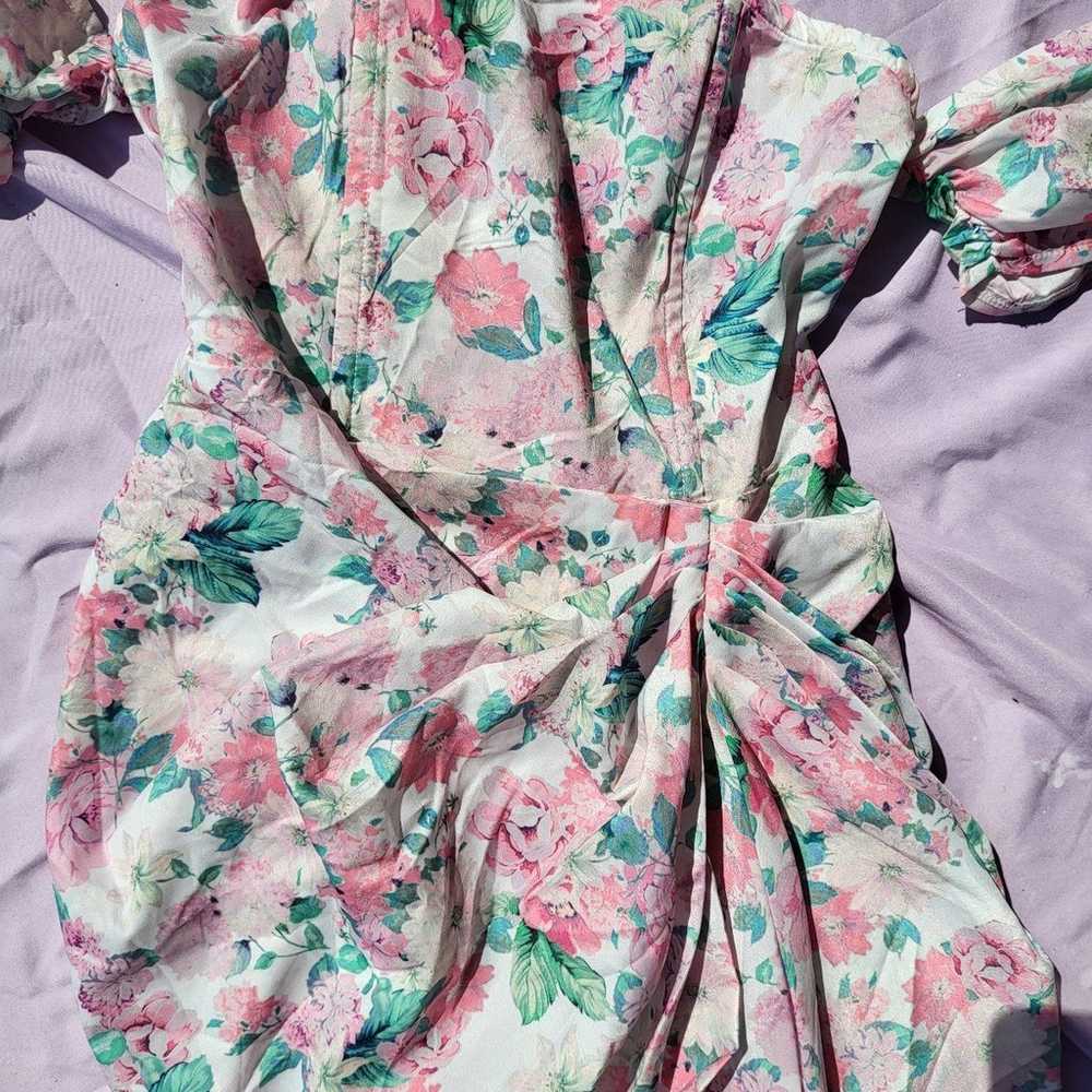 Lovely Floral Princess Polly Dress - image 4