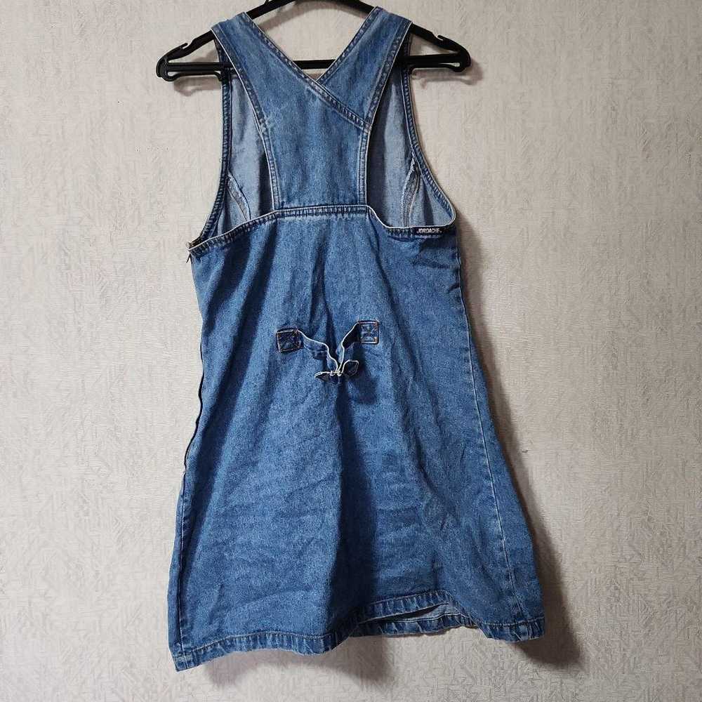 Jordache denim sleeveless mini dress. - image 2