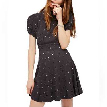 Free People Abbie Printed Mini Dress