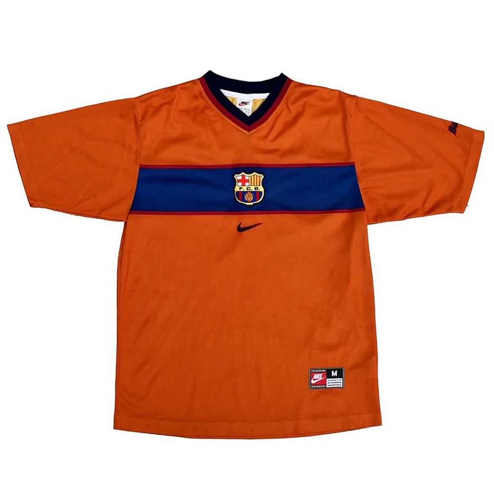 Nike × Soccer Jersey × Vintage FC Barcelona 1998 … - image 1