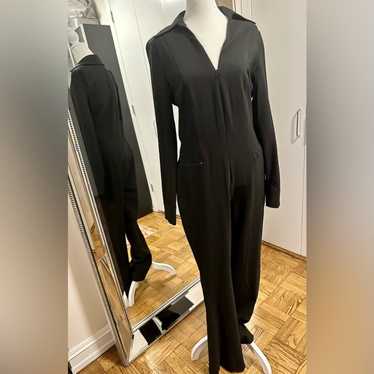 Zara black zip up jumpsuit Size Small - image 1