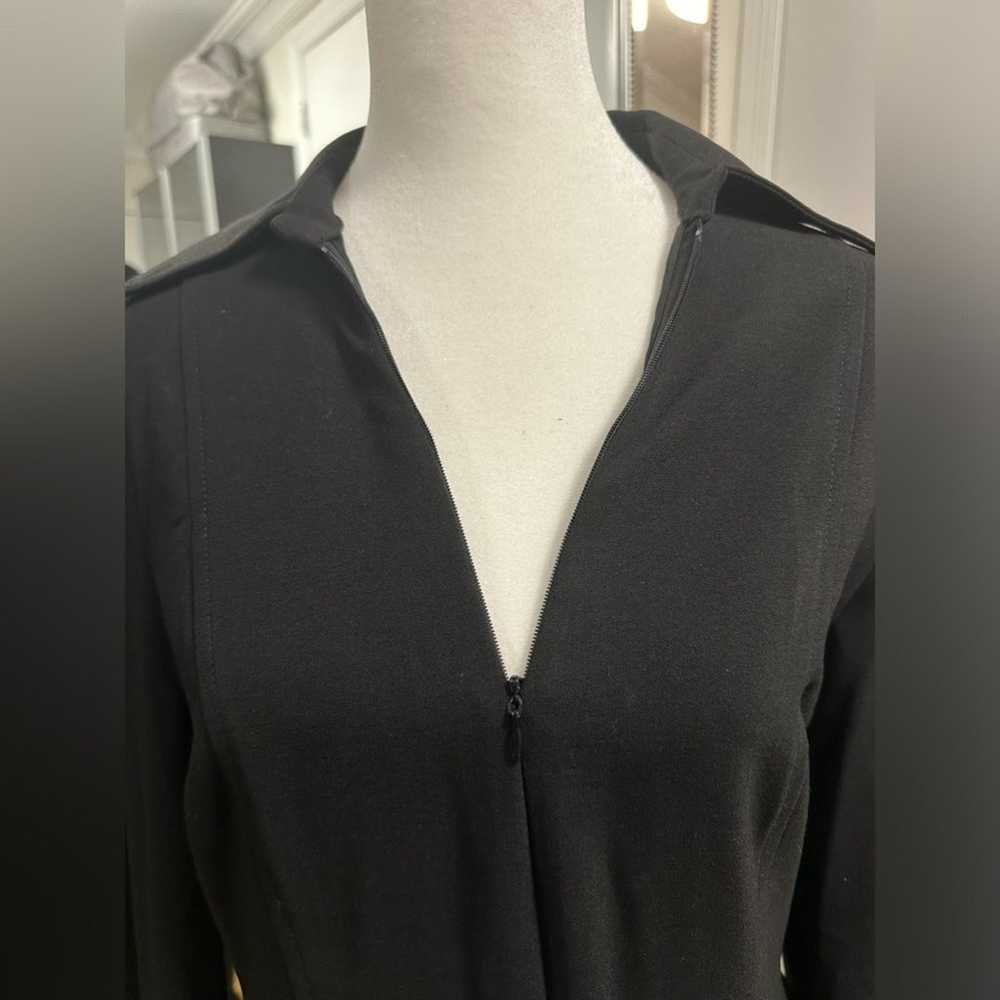 Zara black zip up jumpsuit Size Small - image 6