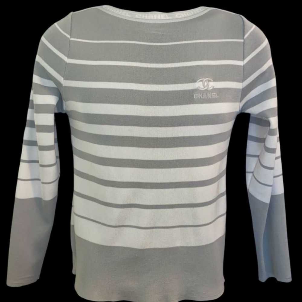 Chanel Boutique Women's Small Striped Long Sleeve… - image 1