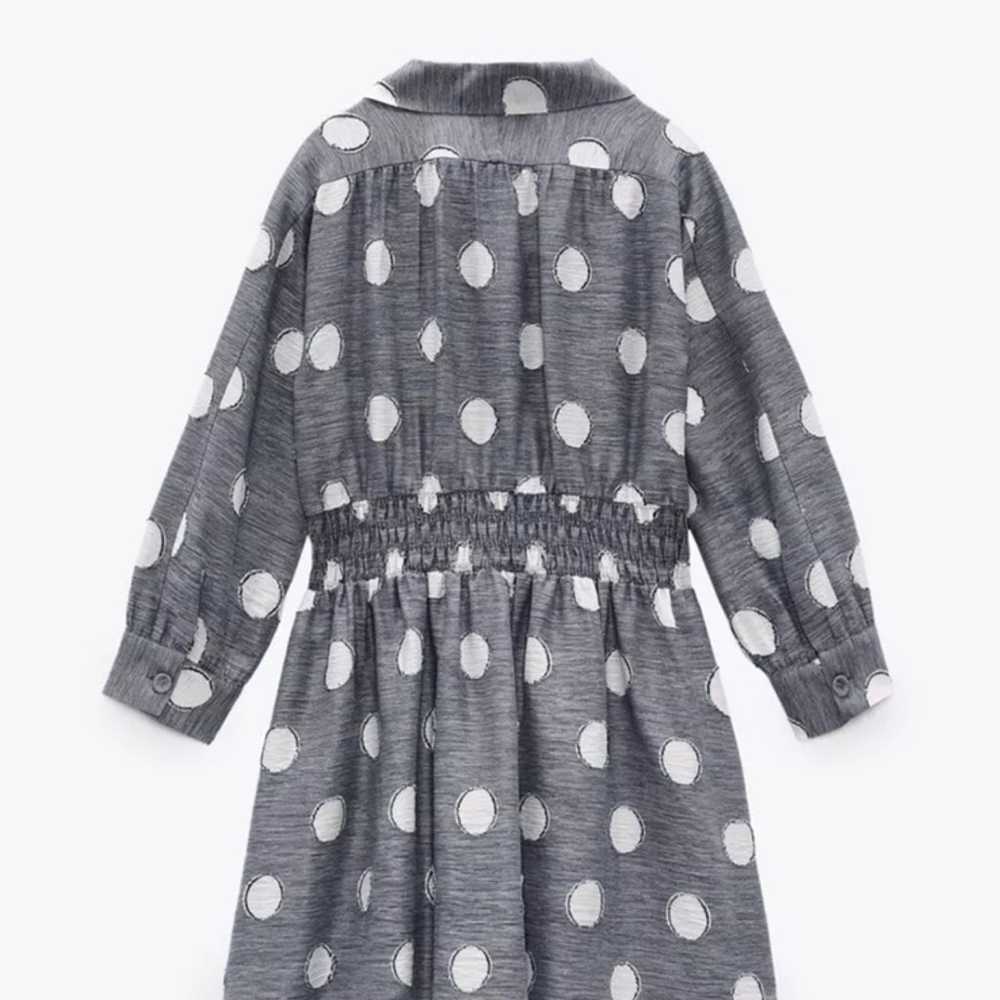 Zara Bloggers Favorite Women's Frayed Polka Dot S… - image 5