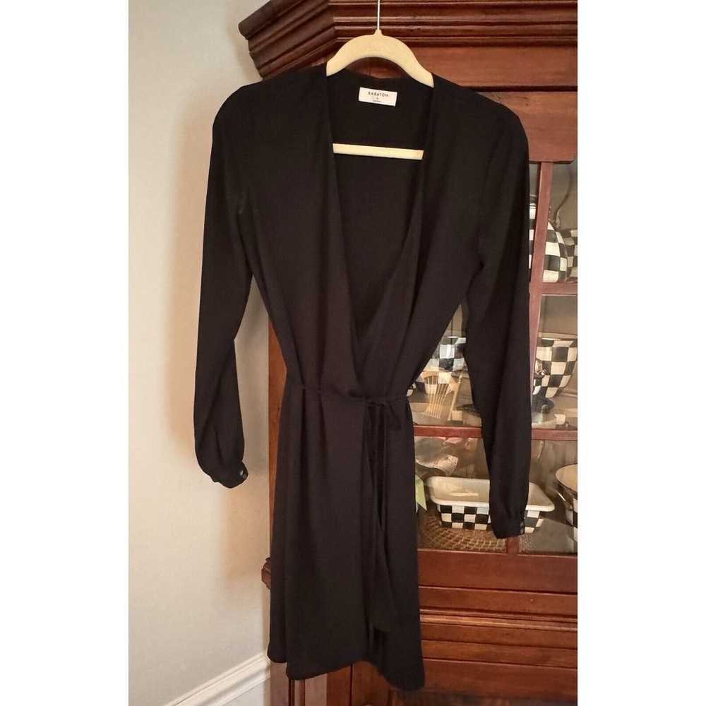 Aritzia Babaton Degrazia Long Sleeve Wrap Dress B… - image 10