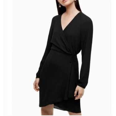 Aritzia Babaton Degrazia Long Sleeve Wrap Dress B… - image 1