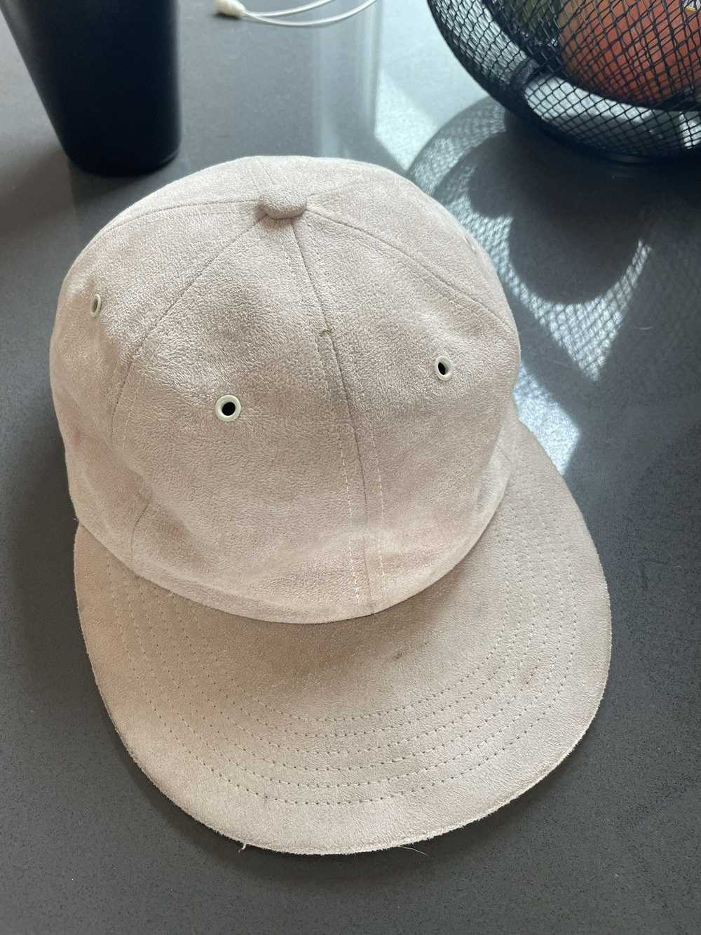 Norse Projects Norse Projects 6-Panel Faux Suede Adjustable Cap Hat Stone