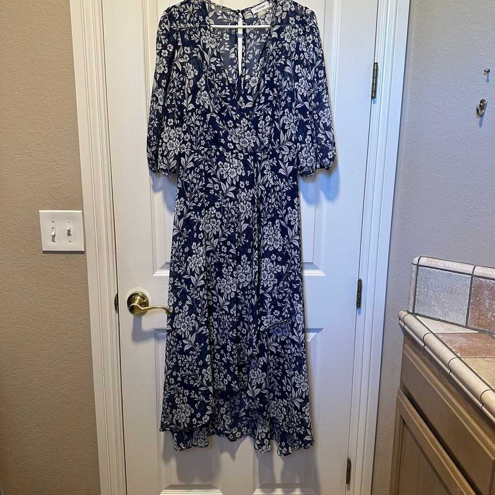 Calvin Klein floral wrap maxi dress (8) - image 12