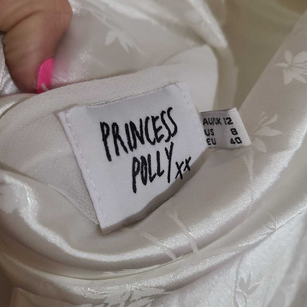 Princess Polly white floral slip Dress - image 5