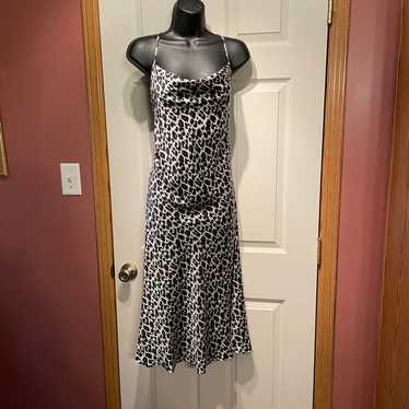 Leopard print dress