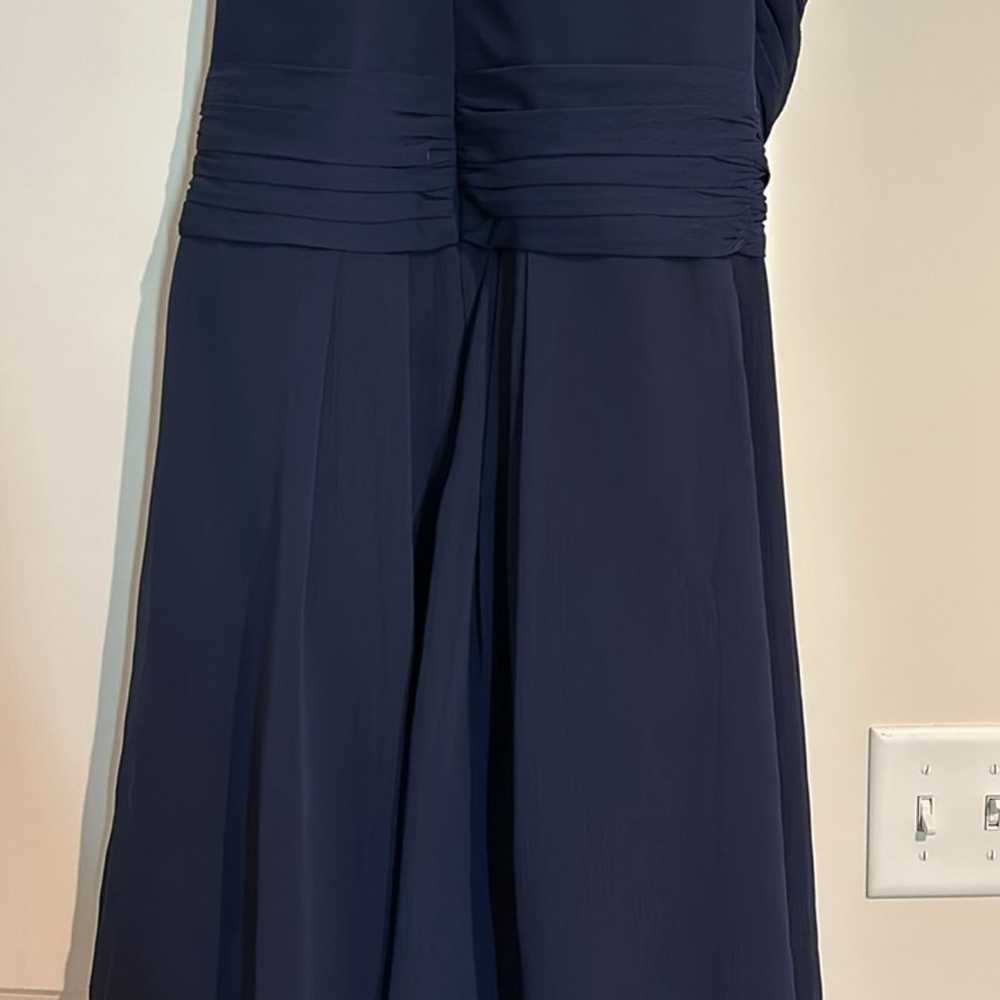 Navy bridesmaid dress - image 4