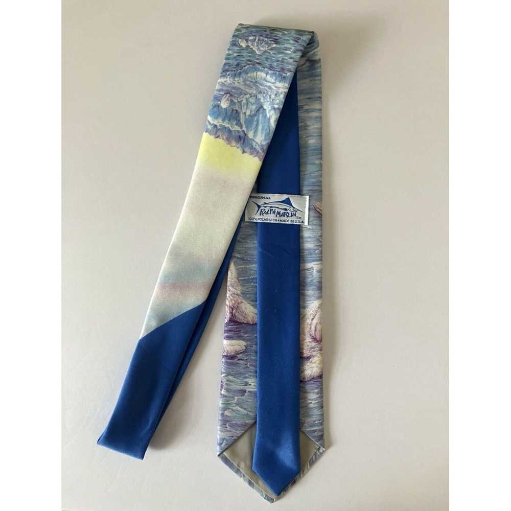 Vintage Ralph Marlin Exquisite Necktie Featuring … - image 5