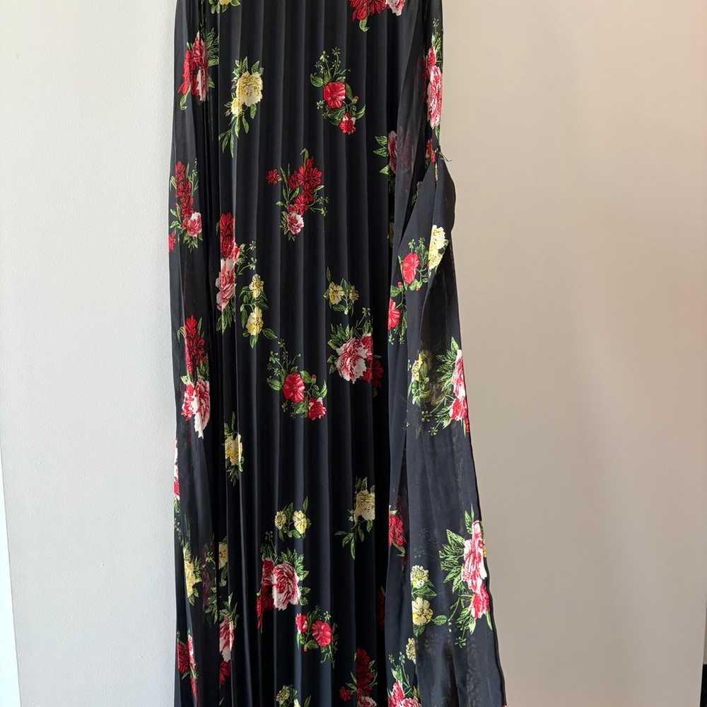 B. Darlin Floral Pleated Maxi Dress womens size 6… - image 6