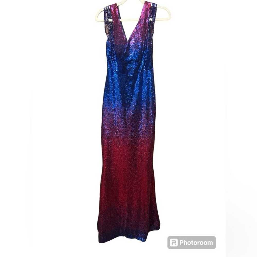 Multicolor Dress Women’s Sequence Size Large NWOT - image 1