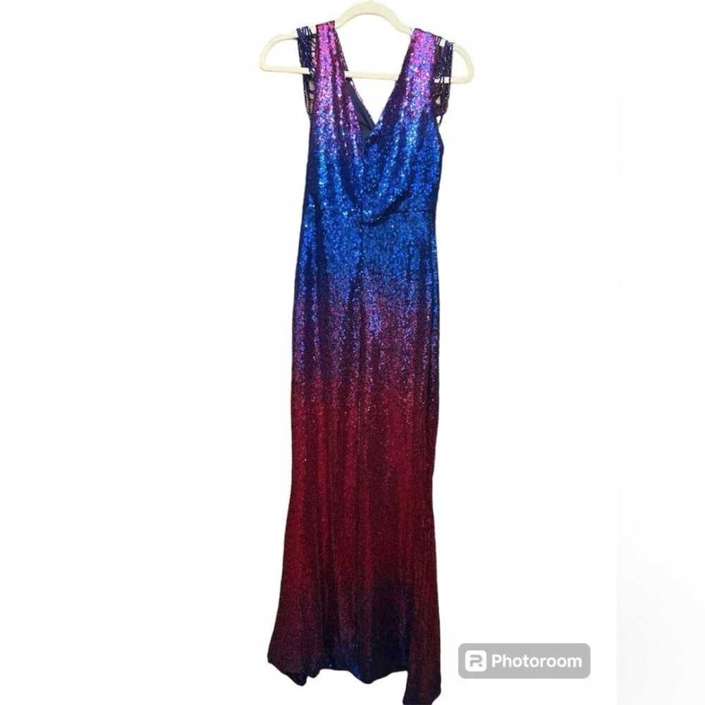 Multicolor Dress Women’s Sequence Size Large NWOT - image 2