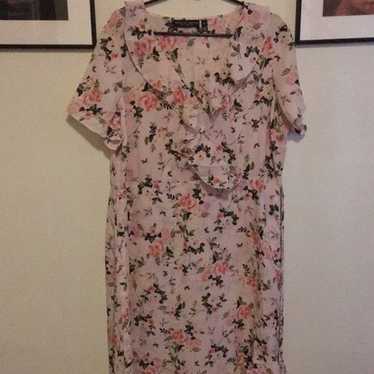 Dorothy Perkins Size 16 Summer Dress Flowers