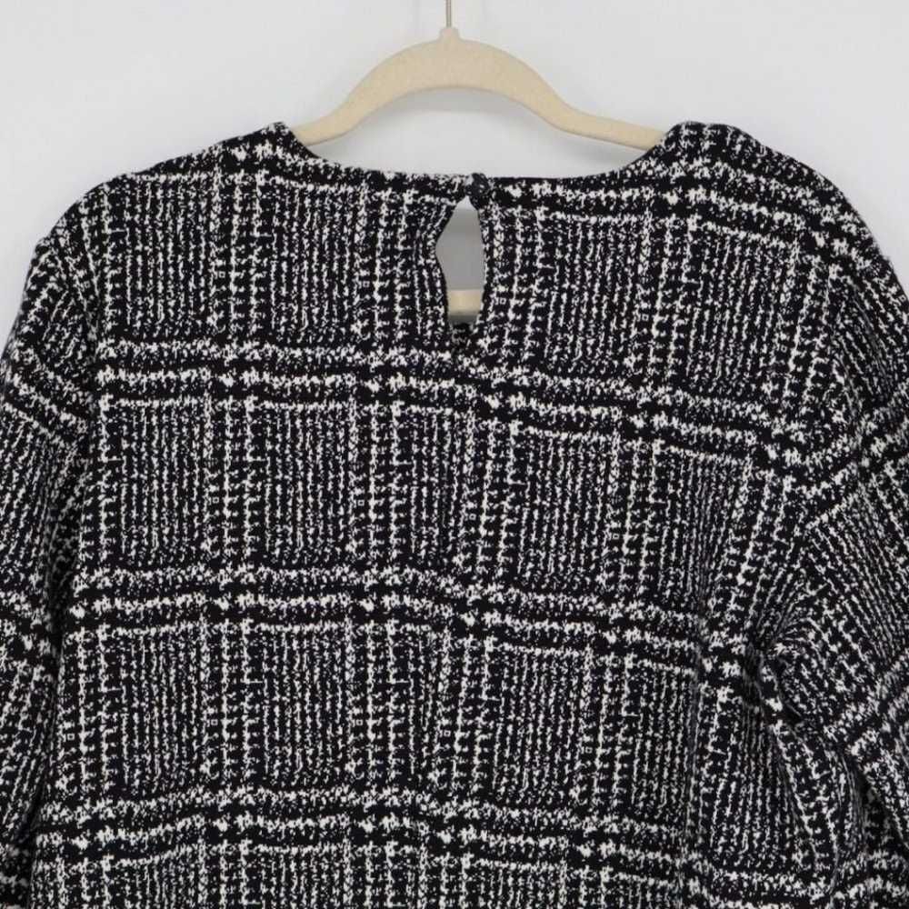 Banana Republic Factory Women's Black White Plaid… - image 9