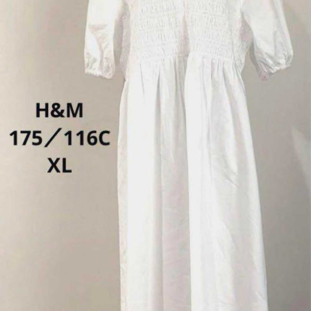 H&M H&M Ladies Long One-piece Dress White As-Is 1… - image 1