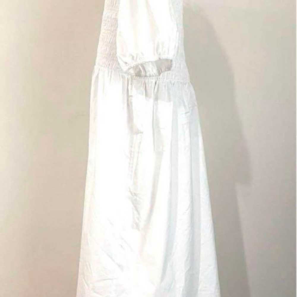 H&M H&M Ladies Long One-piece Dress White As-Is 1… - image 5