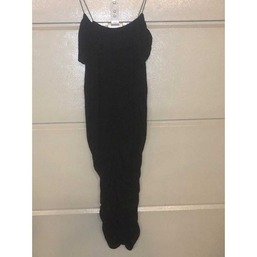 ASOS Dress Womens Size 16 Black Spaghetti Strap V… - image 2