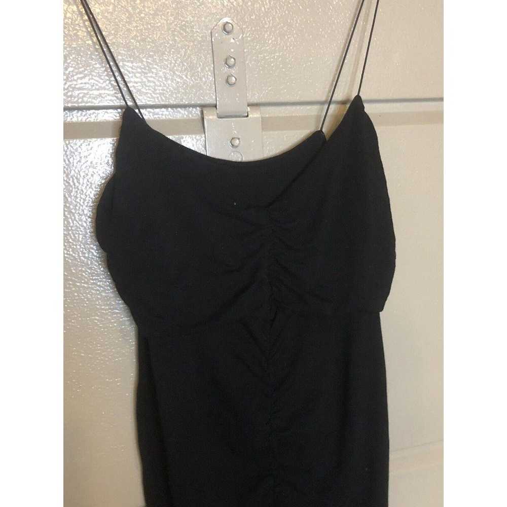 ASOS Dress Womens Size 16 Black Spaghetti Strap V… - image 3