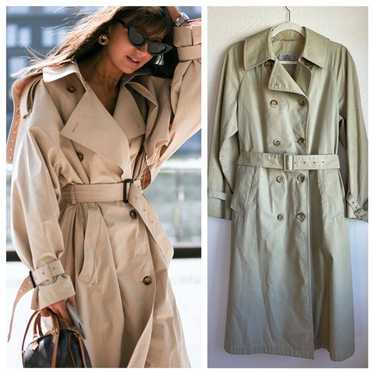 80s trench coat aquascutum - Gem