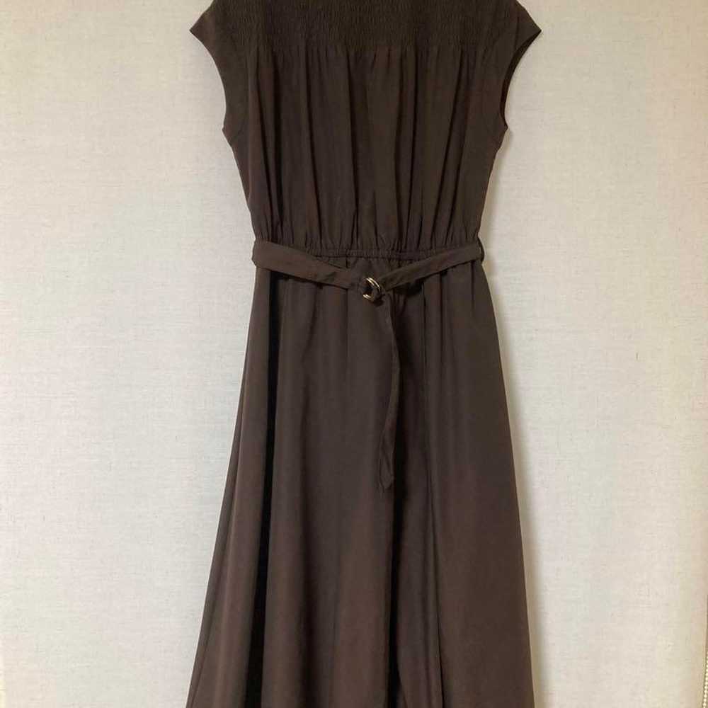 Brown Sleeveless Dress - image 1