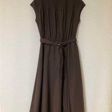 Brown Sleeveless Dress - image 1