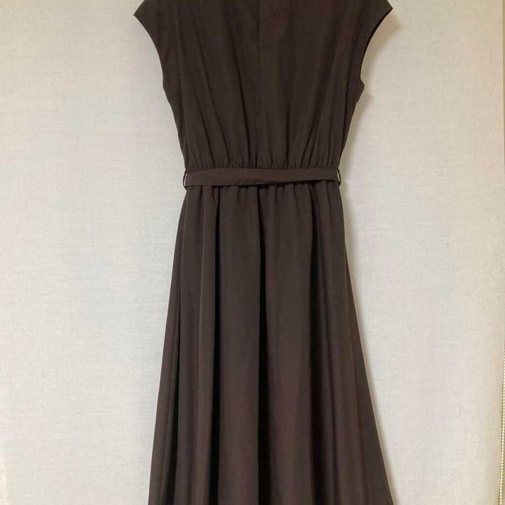 Brown Sleeveless Dress - image 3