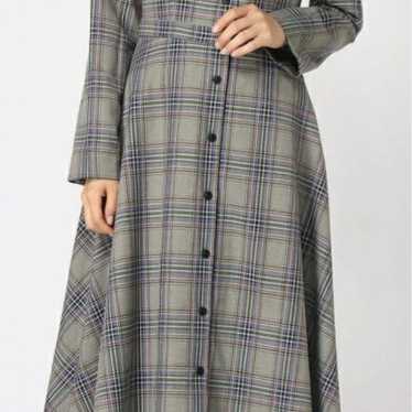 Andemiu Check Flare 2 Way One Piece S - image 1