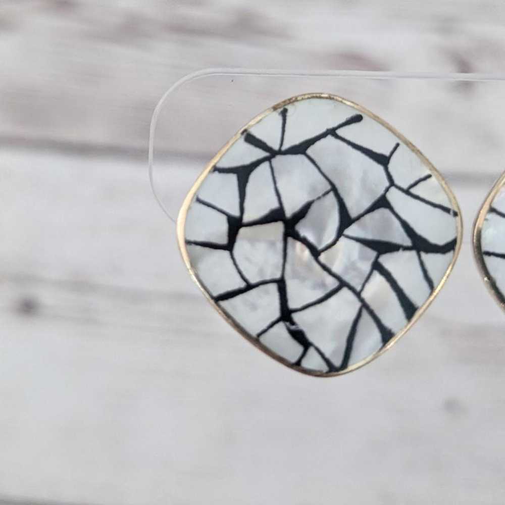 Non Signé / Unsigned Earrings - image 2