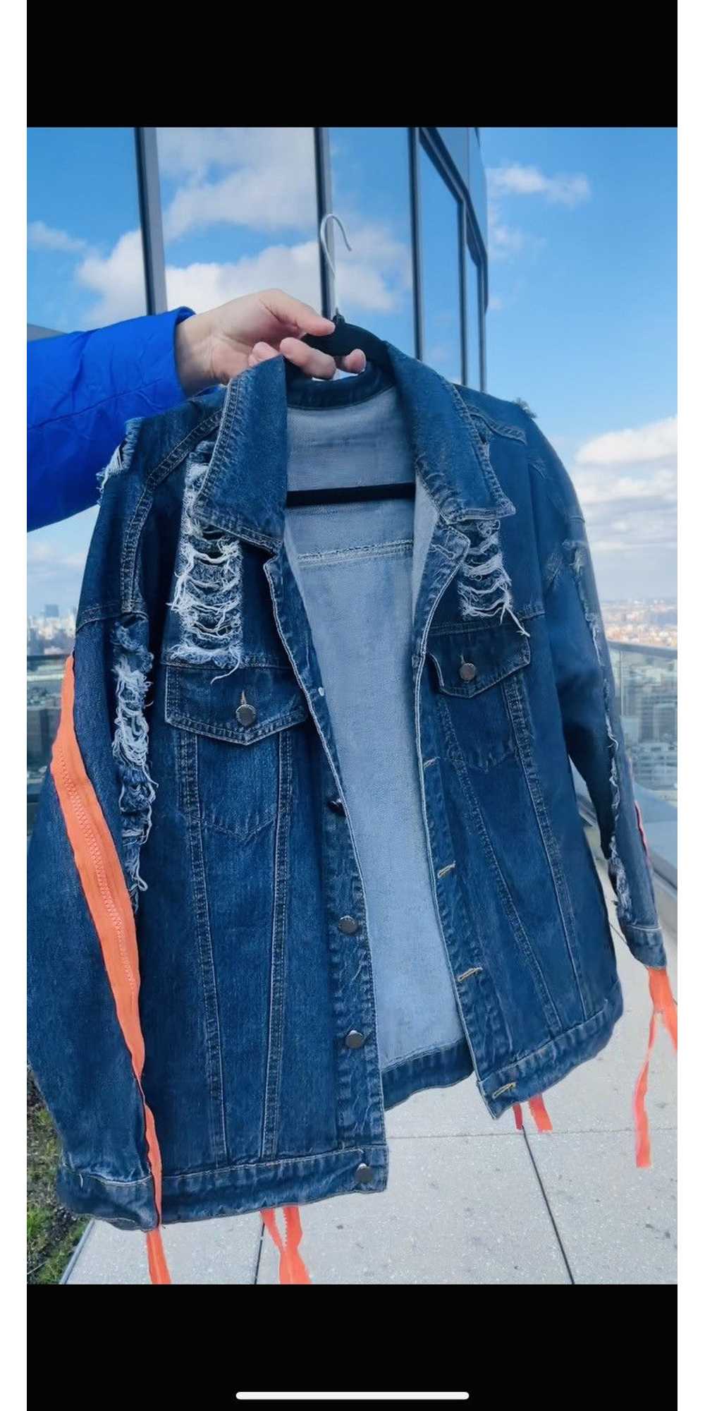 Other × Streetwear CUSTOM DENIM JACKET PUNK STYLE - image 2