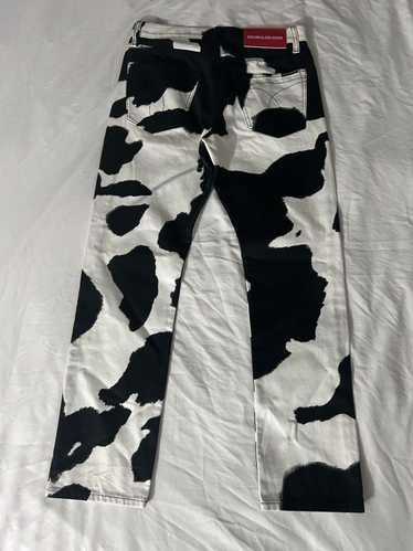 Calvin Klein Calvin Klein Cow Print Straight Jean