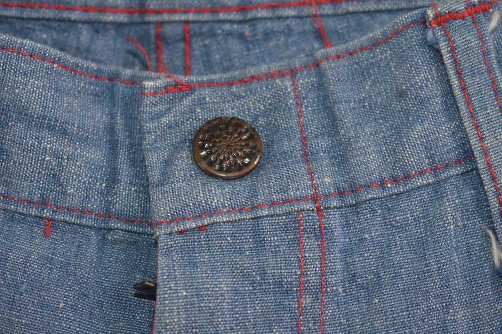 If Six Was Nine × Jean × Vintage Vintage 70's Fla… - image 3