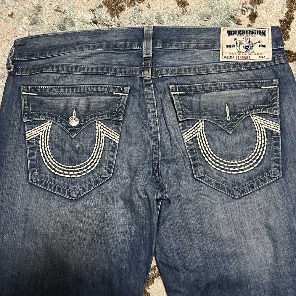 True Religion True Religion Mens Baggy Straight L… - image 3