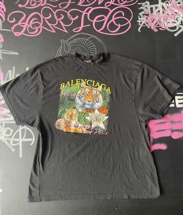 Balenciaga Balenciaga tiger t shirt