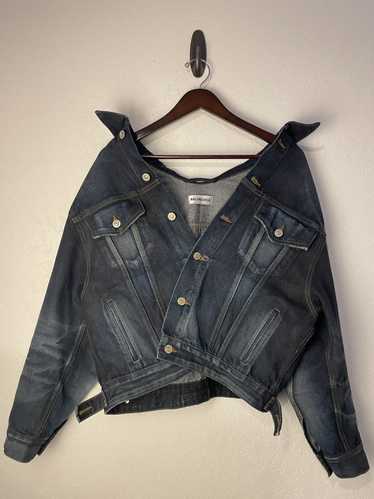 Balenciaga Swing denim jacket Made in Japan