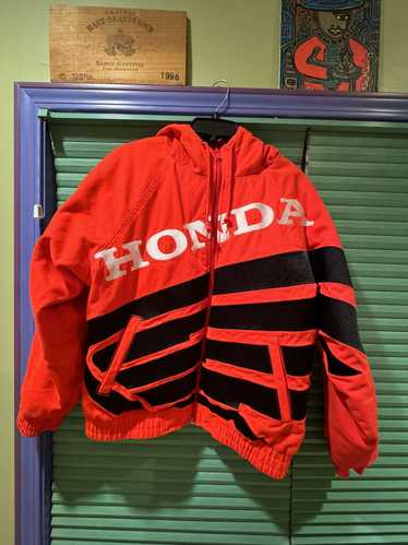 Fox × Supreme Supreme Honda Fox Racing Puffy Zip U