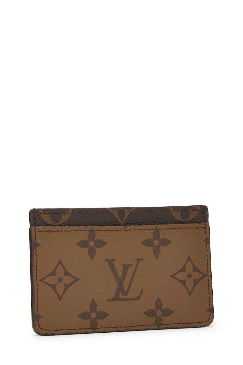 Monogram Reversed Canvas Porte Cartes Simple - image 2