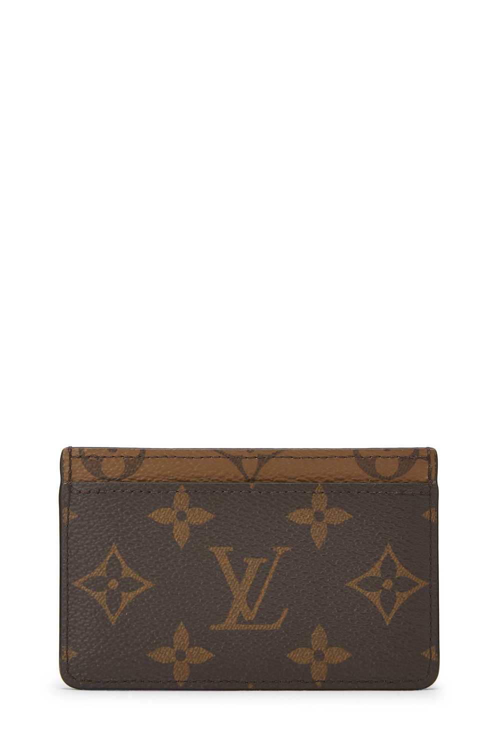 Monogram Reversed Canvas Porte Cartes Simple - image 3